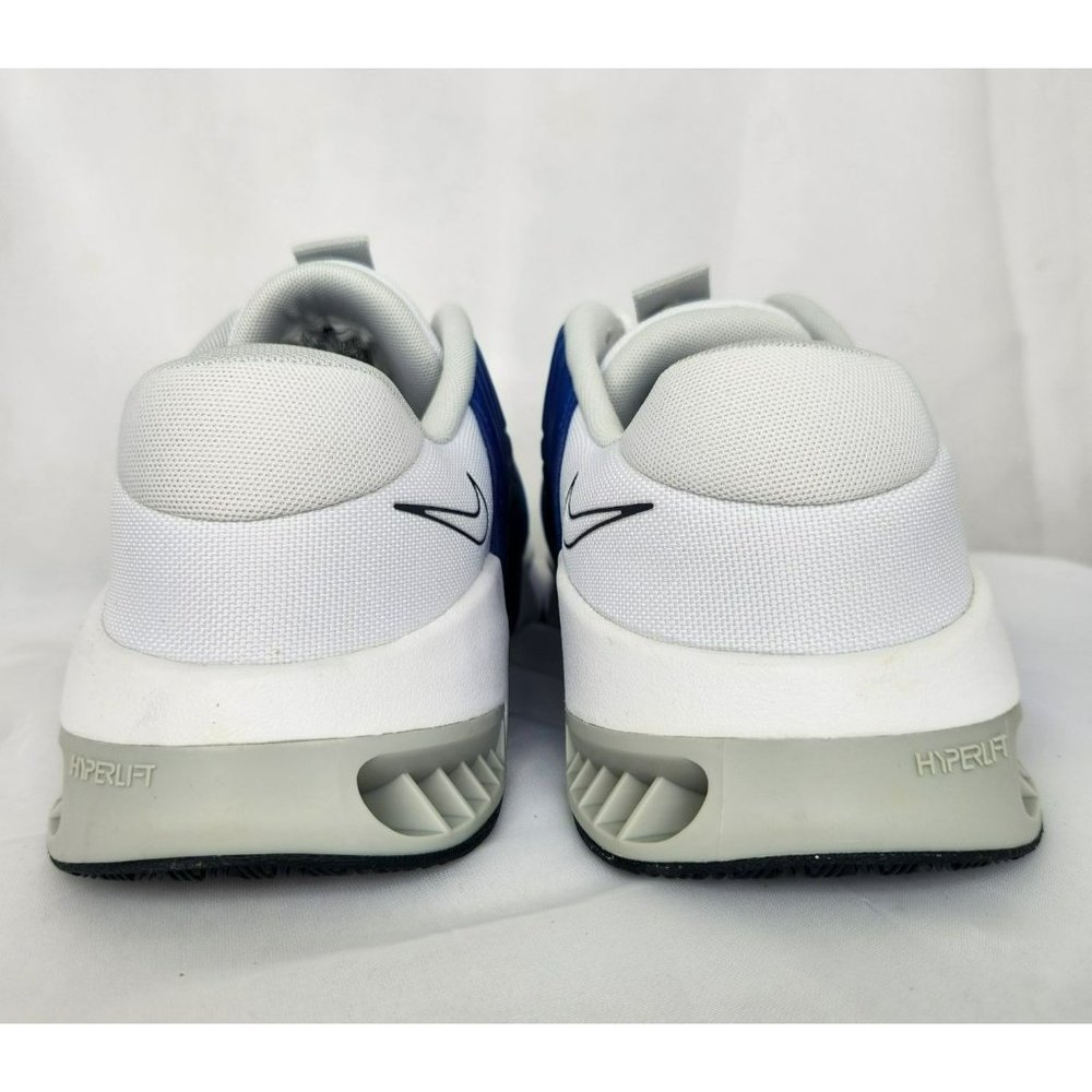 MEN'S NIKE METCON 9 WHITE BLUE BLACK DZ2617-700 WEIGHTLIFTING GYM - Picture 7 of 10
